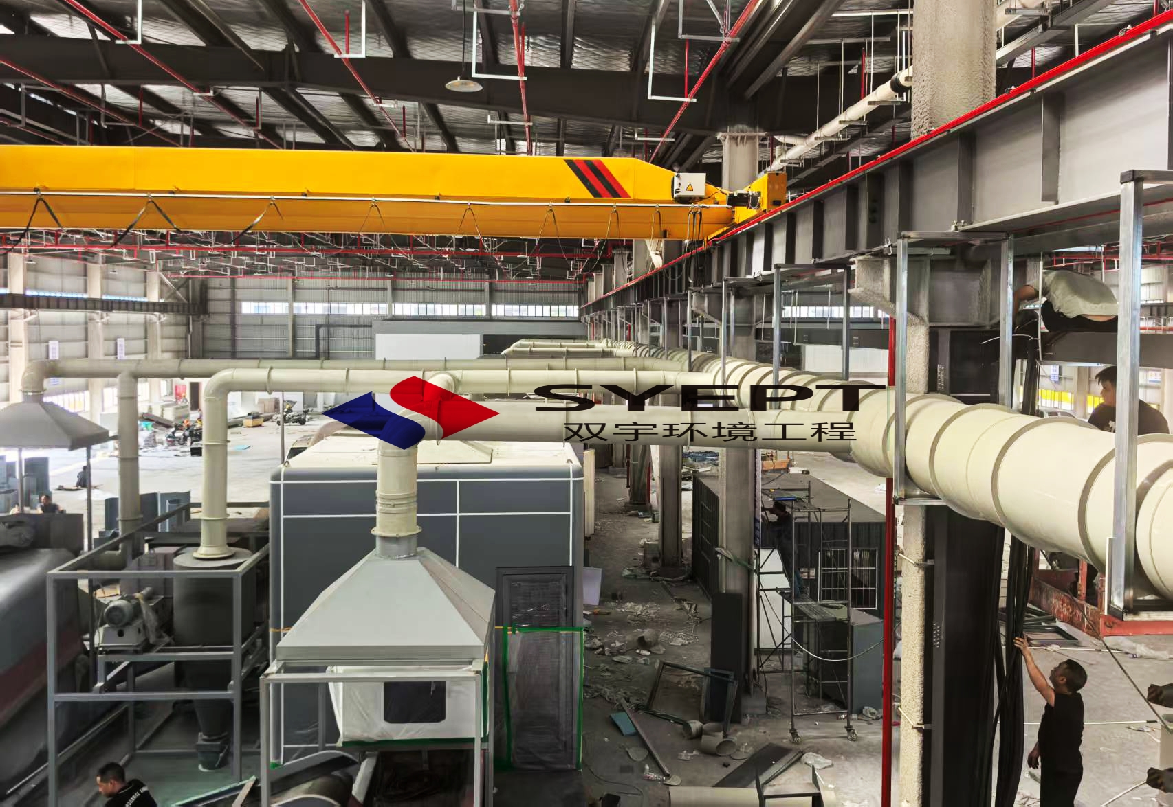 除尘废气治理设备安装事项(图1) 除尘废气治理设备安装事项(图1)